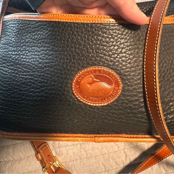 Vintage cross body bag Dooney & Bourke - Picture 4 of 9